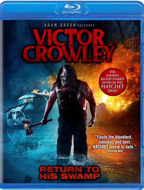 VICTOR CROWLEY [HATCHET IV] (2017) - UNCENSORED Autographed Blu-Ray