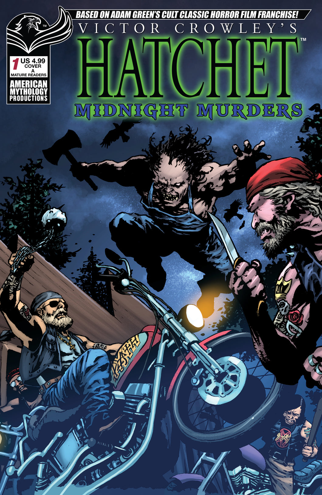 HATCHET: Midnight Murders #1 - Autographed Comic