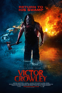 VICTOR CROWLEY - Autographed Poster