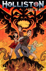 HOLLISTON "Goes To Hell" - Autographed Graphic Novel #3