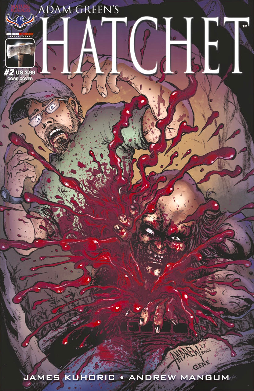 HATCHET - Autographed Comic Issue #2